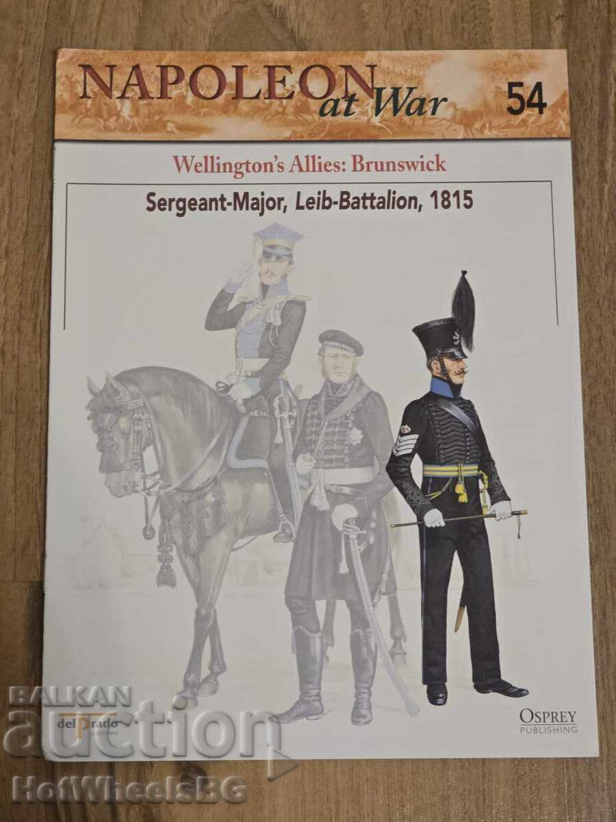 Del Prado-N⁰54 Cărticică de catalog - Războaiele napoleoniene