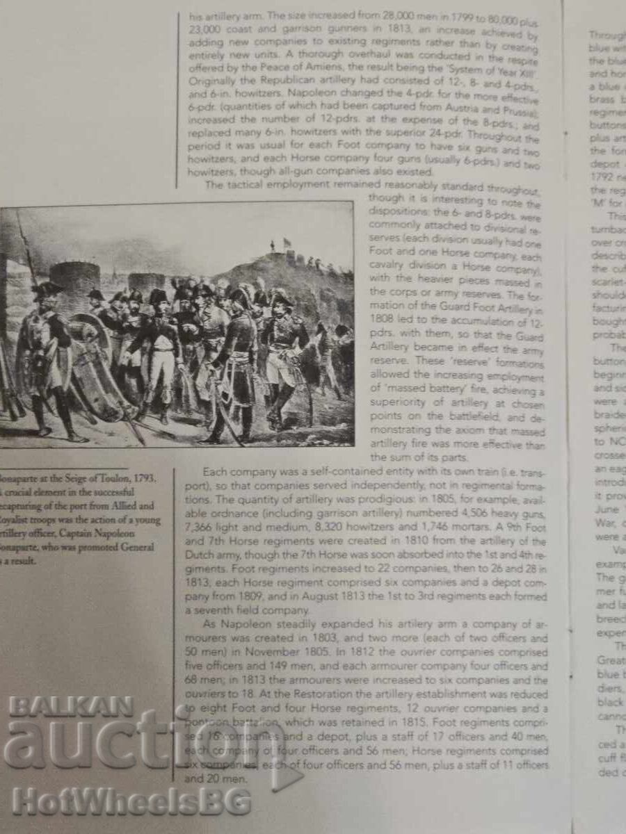 Livrarea Del Prado-N⁰51 Cărticică de catalog - Războaiele Napoleoniene