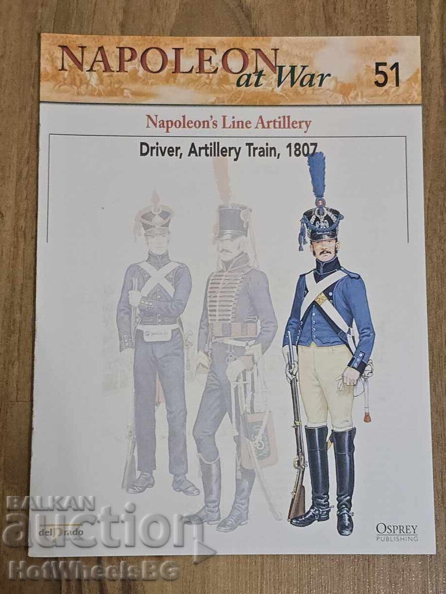Del Prado-N⁰51 Cărticică de catalog - Războaiele Napoleoniene