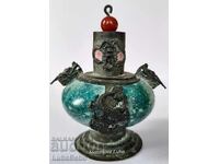 Sticlă tibetană pentru prizat