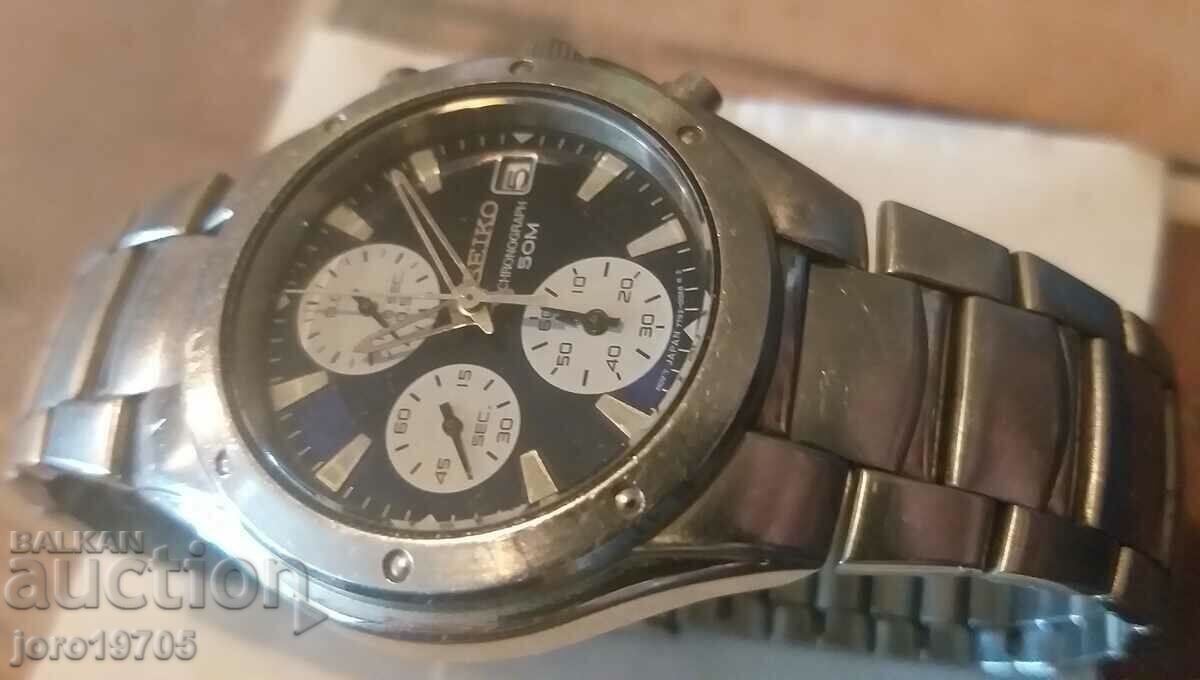 Men's watch,,SEIKO CHRONOGRAPH,, - 7