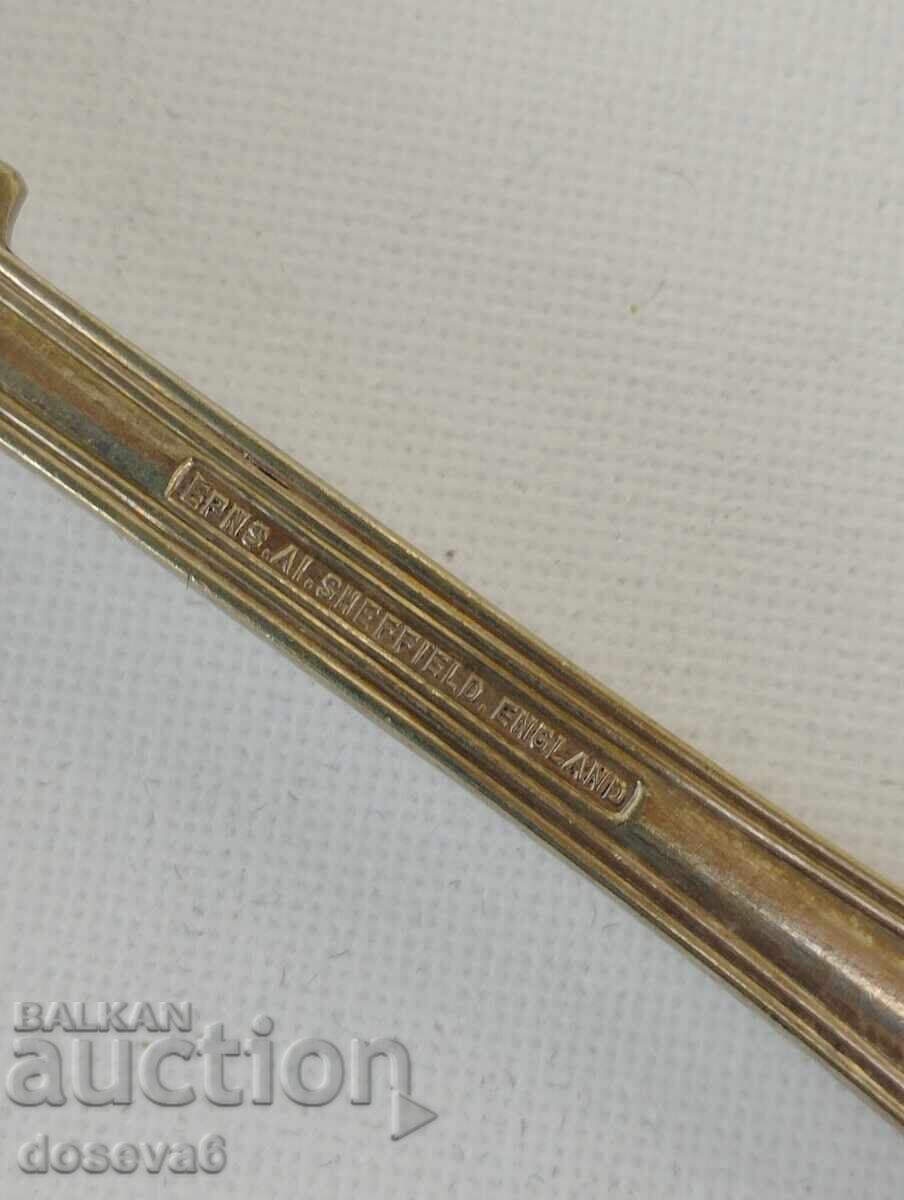 Silver-plated serving utensil set - 6 Silver-plated serving utensil set - 6