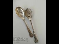 Σετ από ασημένια μαχαιροπήρουνα