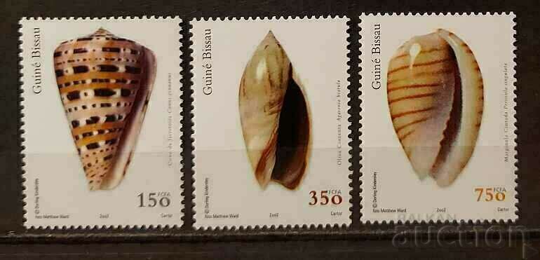 Guinea Bissau 2002 Fauna/Sea Shells 6,25 € MNH