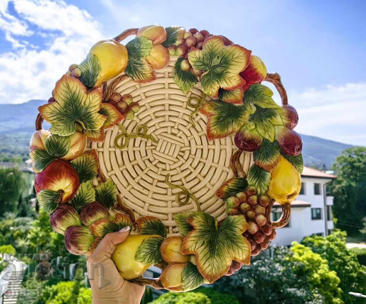 Livrarea Platou din colecția "Country Gourmet" de Fitz and Floyd