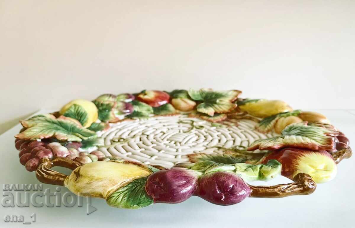 Platou din colecția "Country Gourmet" de Fitz and Floyd - 6