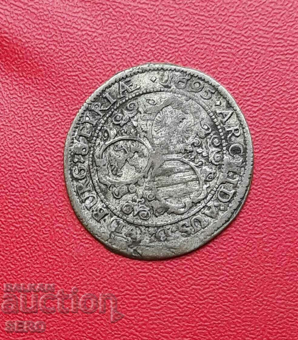 Austria-Hungary-Leopold-3 Kreuzer-Graz-silver with price 49.00 BGN | € 25.05