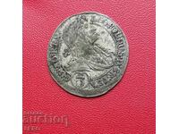 Austria-Hungary-Leopold-3 Kreuzer-Graz-silver