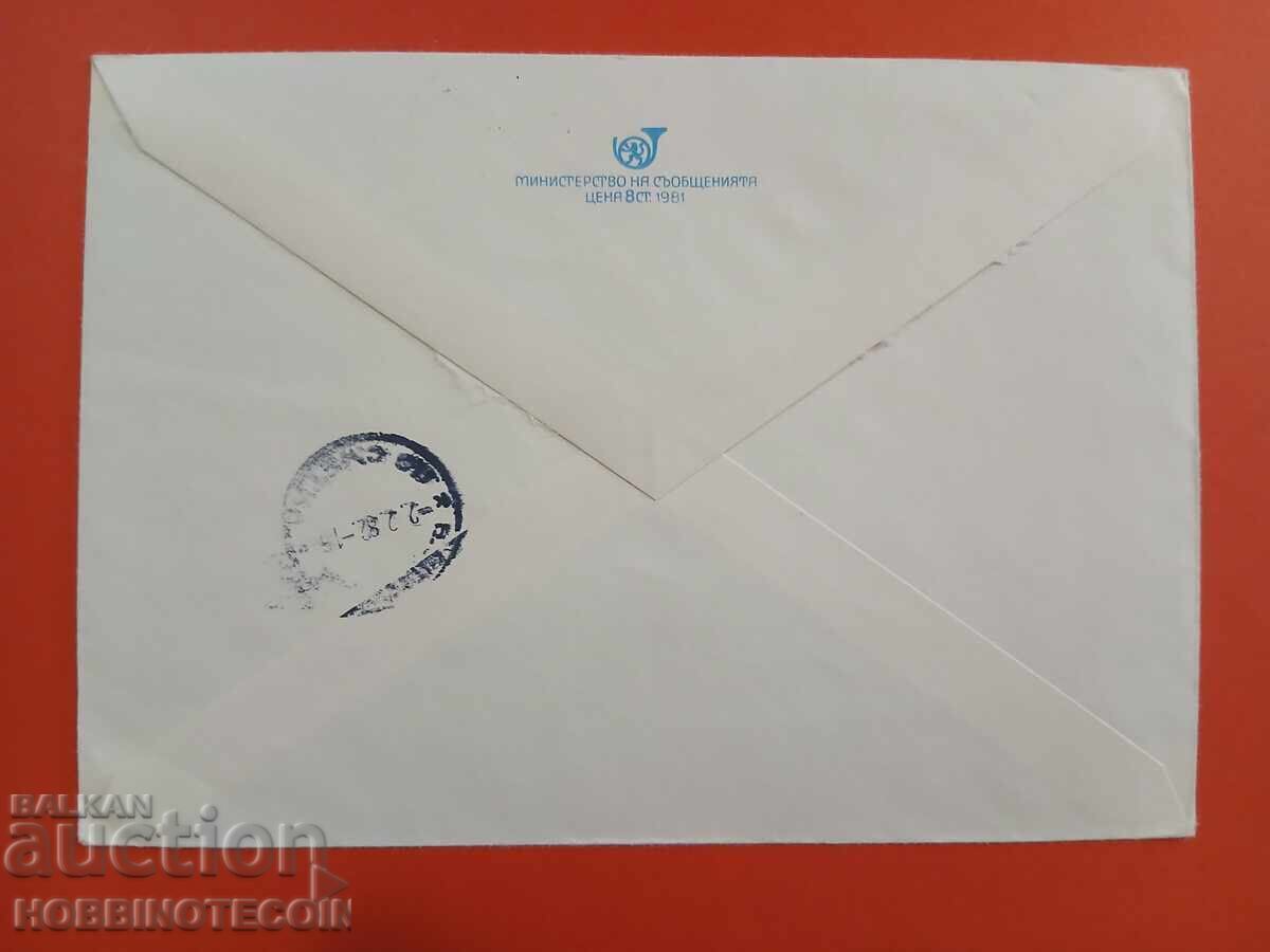 BULGARIA EXPO 81 ELENI PLIC DE CĂLĂTORIE TROYAN BIALA SLATINA 1982 cu preț € 0.65 | 1.27 BGN