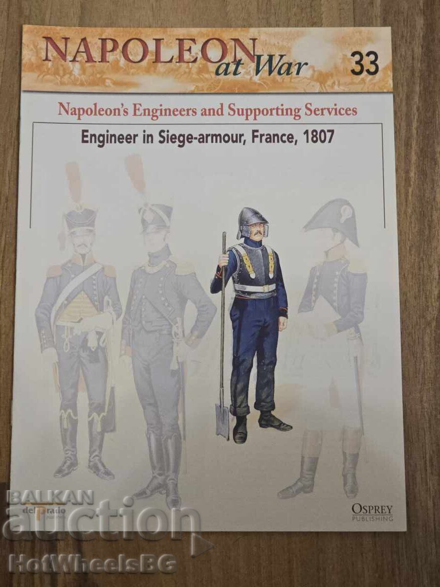 Del Prado-Nr.33 Cărticică de catalog - Războaiele Napoleoniene