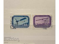 България  1956 Въздушна поща. 30 г. безмоторно летене в Б-я