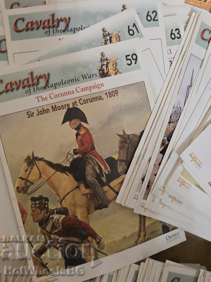 Παράδοση Del Prado - 120τμχ. πλήρες σετ καταλ. βιβλία - Ναπολεόντειοι πόλεμοι