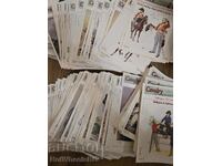 Del Prado - 120 buc. set complet cărți catalog - Războaiele Napoleoniene