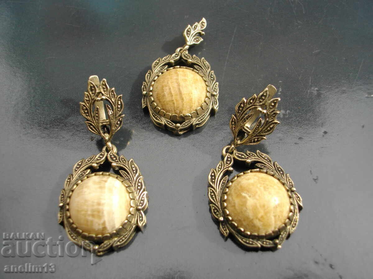 STAR SET EARRINGS AND PENDANT SACHAN with price 95.00 BGN | € 48.57