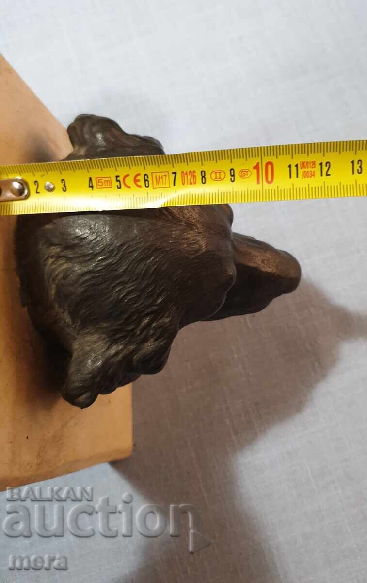 Метална пластика на ловно куче - 6