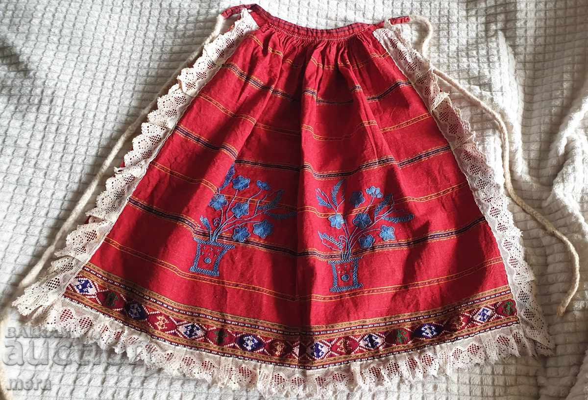 Автентична престилка от Хърцойска носия