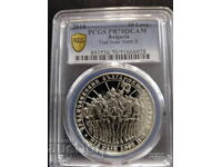 10 leva 2018 Țar Ivan Asen II PCGS PR 70