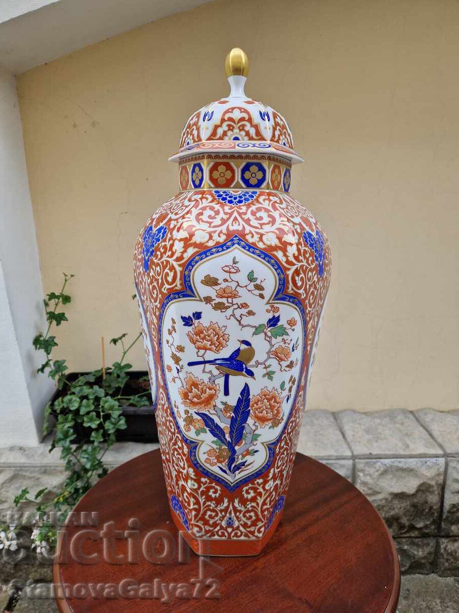 Urnă borcan KAISER din porțelan anticar, uriașă, unică cu preț 276.00 BGN | € 141.12