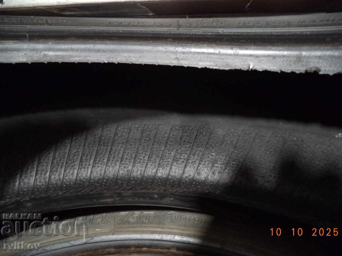 Winter tires LASSA size 155/65/R14 - 6 Winter tires LASSA size 155/65/R14 - 6