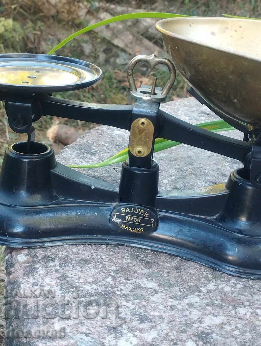 Antique English Scale Height 18 cm / Length 27 cm with price 52.00 BGN | € 26.59 Antique English Scale Height 18 cm / Length 27 cm with price 52.00 BGN | € 26.59