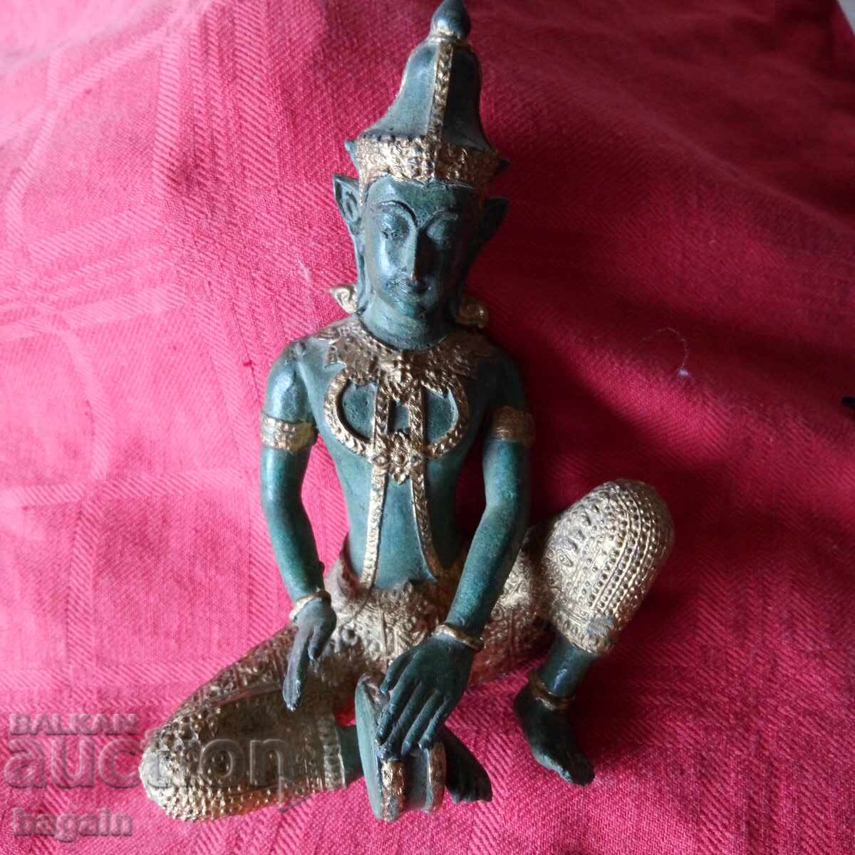 Bronze statue with gold plating with price 100.00 BGN | € 51.13 Bronze statue with gold plating with price 100.00 BGN | € 51.13