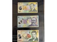 Lot of Romanian Banknotes