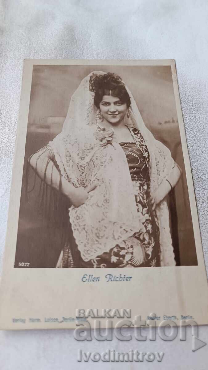 Carte poștală Ellen Richter