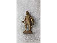 Figurină metalică din ou de ciocolată Tahrohon