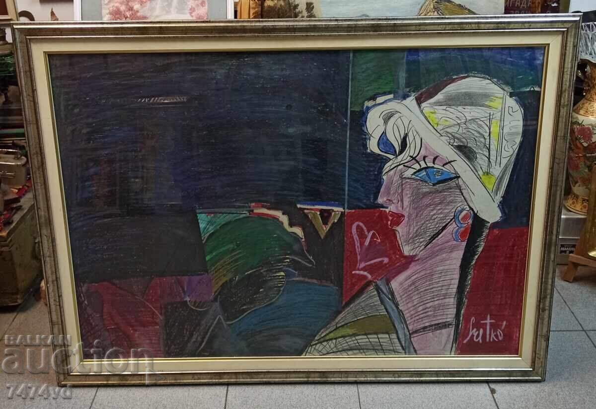 Operă unică de mari dimensiuni a artistului Sretko Divljan Operă unică de mari dimensiuni a artistului Sretko Divljan