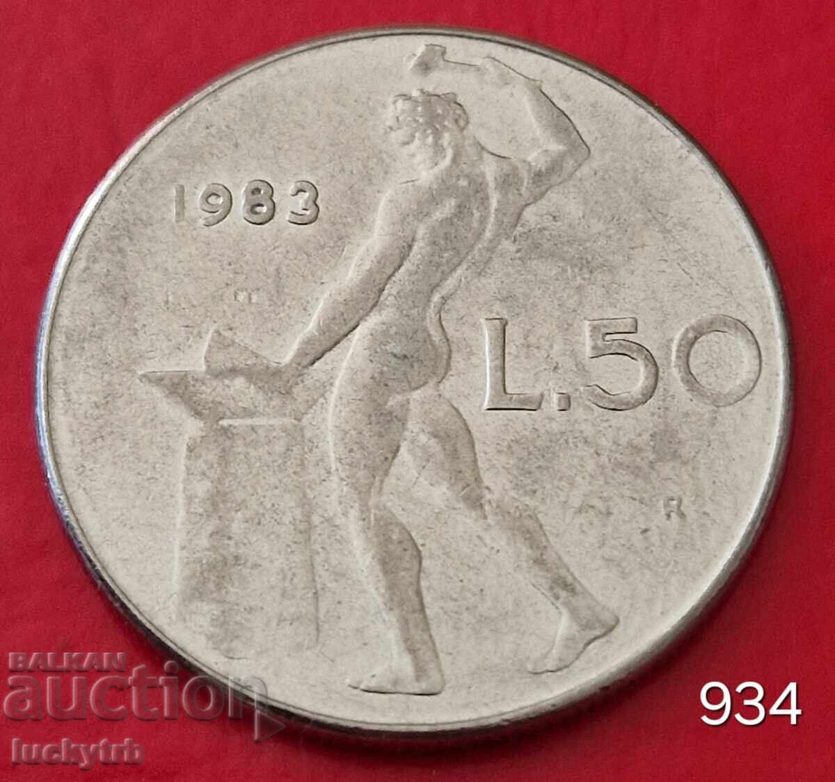 50 λίρες 1983 - Ιταλία