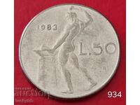 50 lire 1983 - Italia