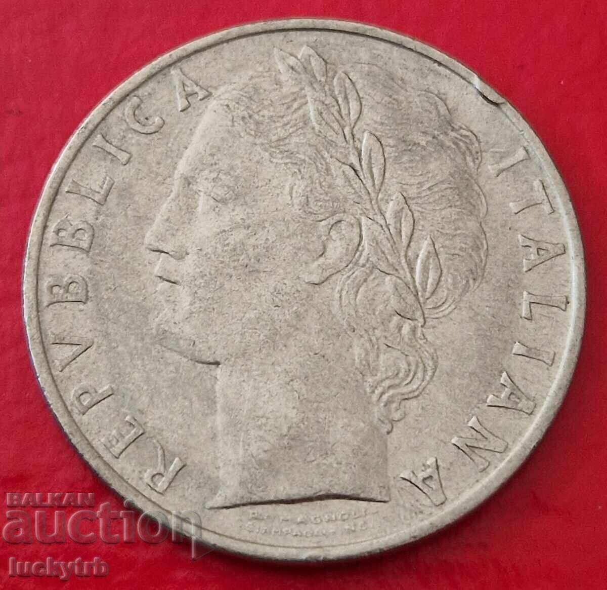 100 лири 1963 - Италия с цена 1.00 лв. | € 0.51 100 лири 1963 - Италия с цена 1.00 лв. | € 0.51