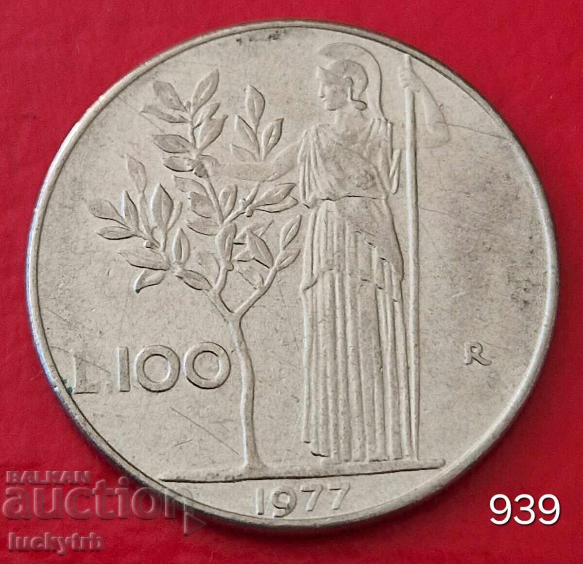 100 Lire 1977 - Italy 100 Lire 1977 - Italy