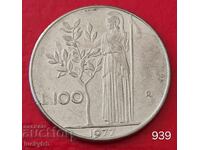 100 lire 1977 - Italia