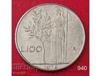 100 λίρες 1978 - Ιταλία