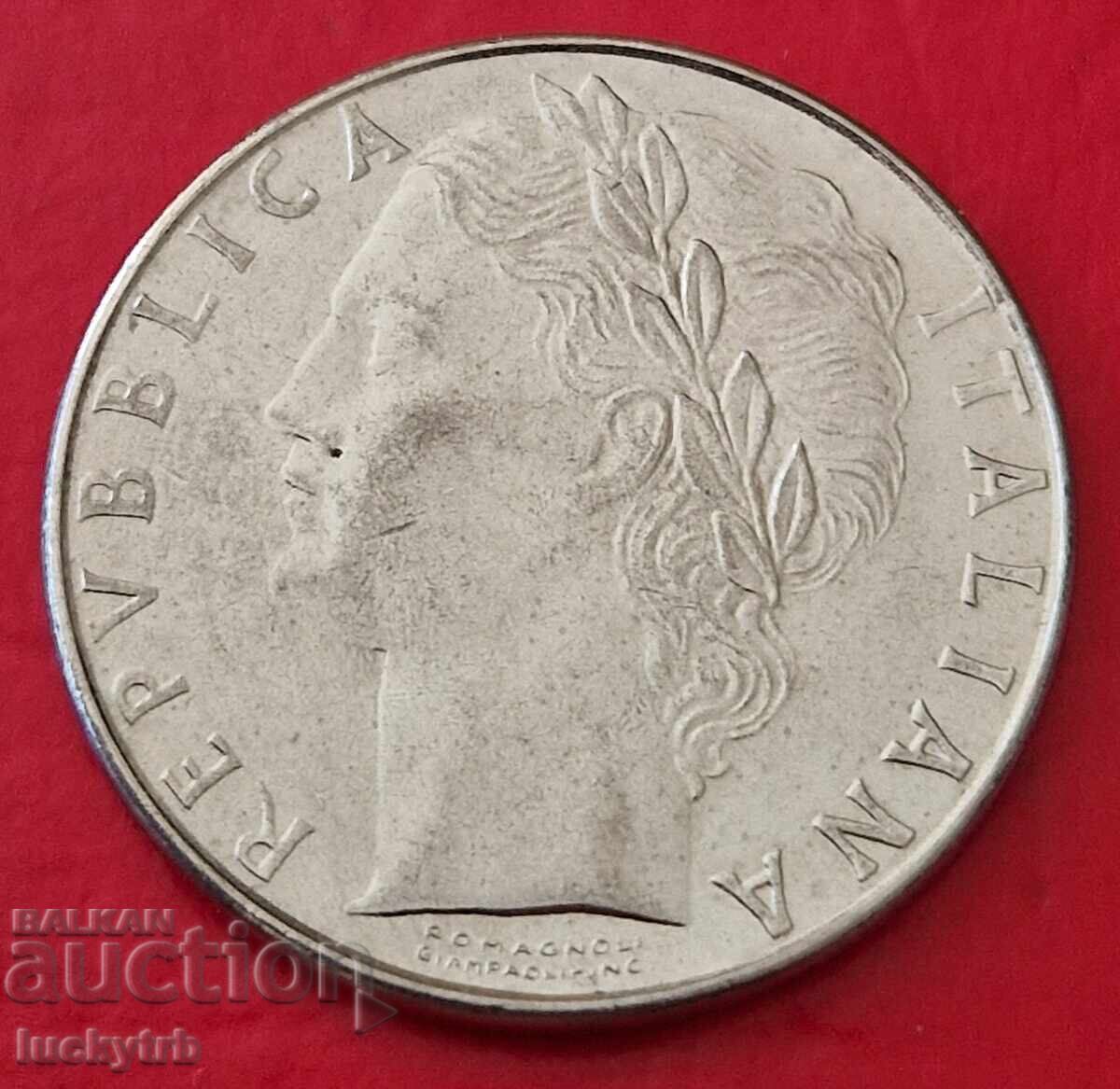 100 lire 1989 - Italia cu preț € 1.00 | 1.96 BGN