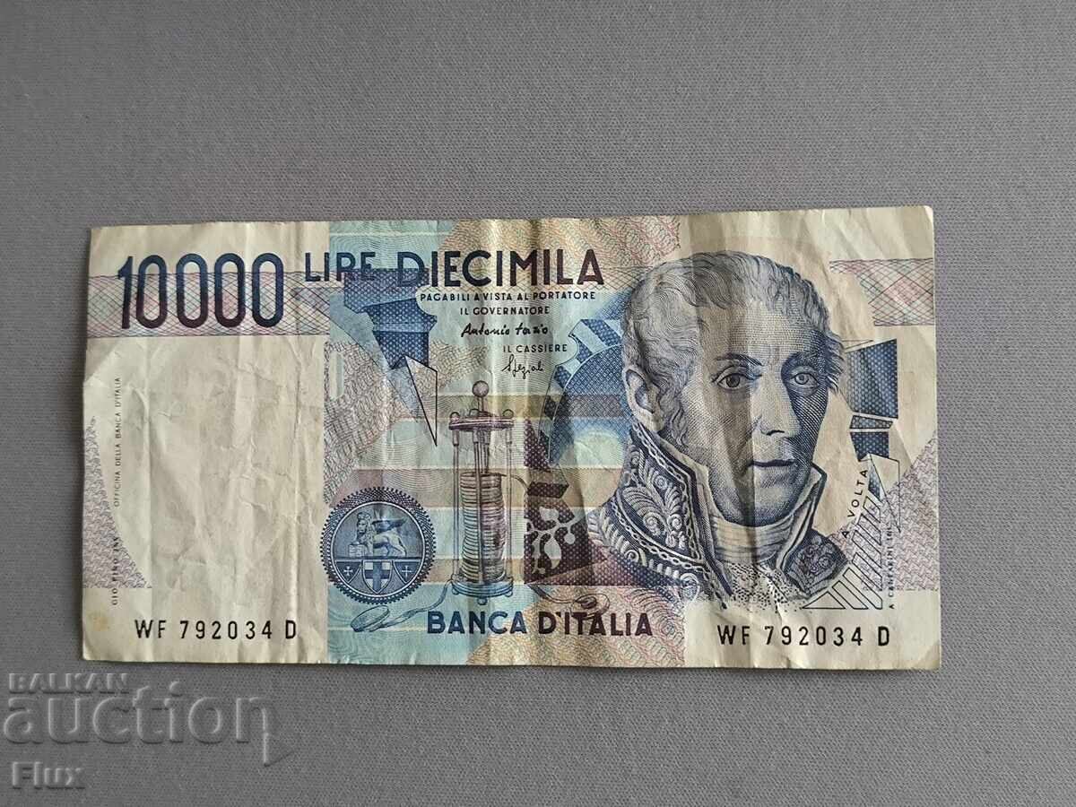 Банкнота - Италия - 10 000 лири | 1984г.