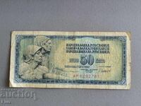 Bancnota - Iugoslavia - 50 dinari | 1981