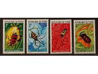 Chad 1972/Fauna/Insects €8.5 MNH