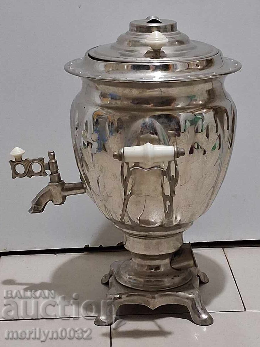 Samovar from the 80s of the 20th century USSR, teapot, service - 6