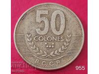 50 colones 1999 - Costa Rica