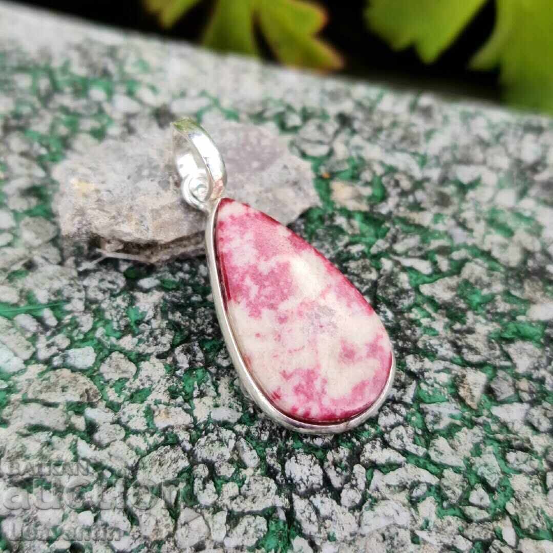 Delivery of Silver pendant with Thulite Delivery of Silver pendant with Thulite