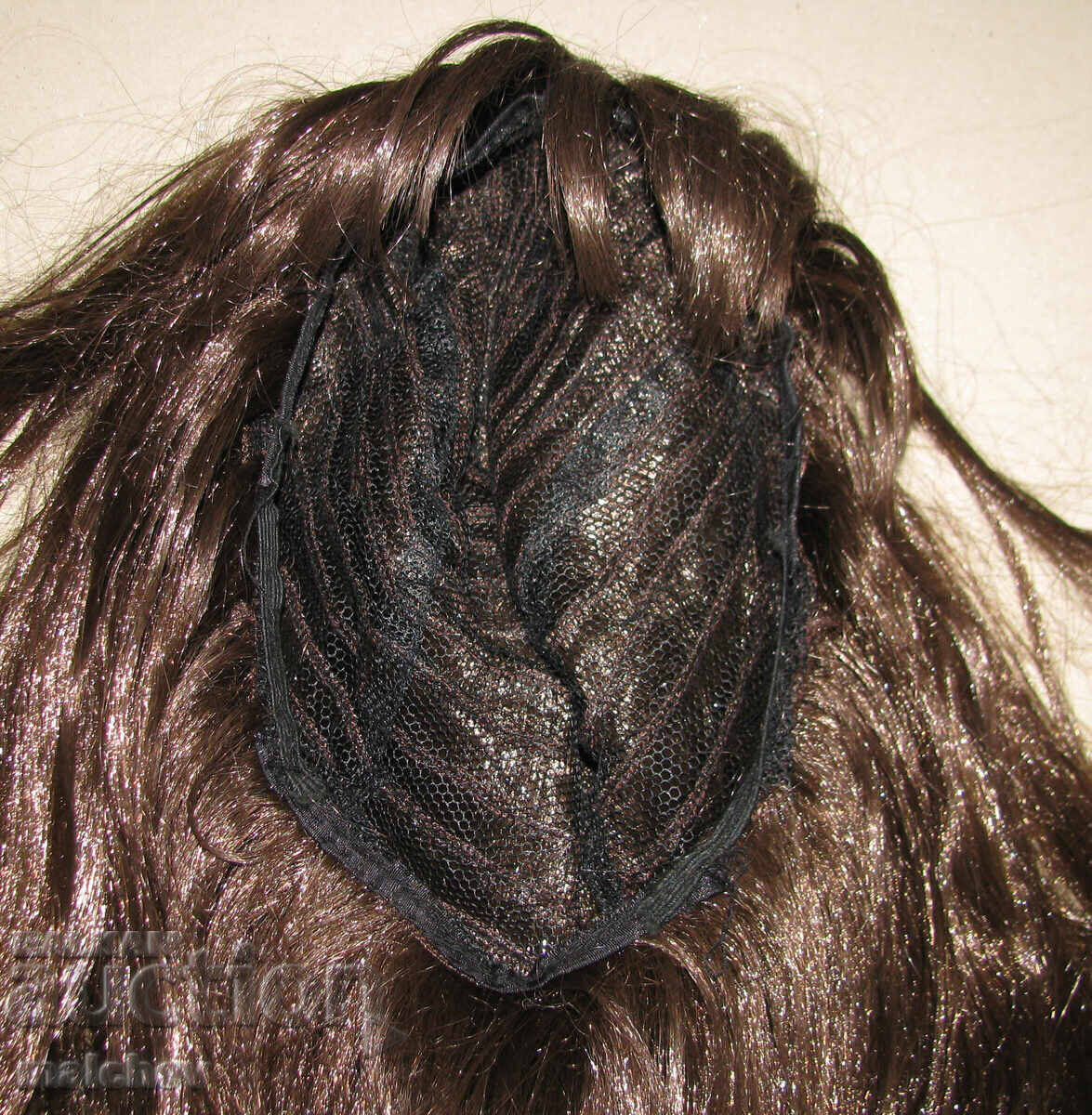 Wig made of artificial hair 60 cm curly, excellent - 6