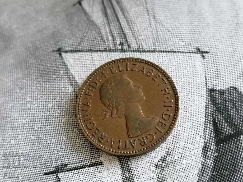 Coin - Great Britain - 1/2 (half) penny | 1958 with price 4.40 BGN | € 2.25 Coin - Great Britain - 1/2 (half) penny | 1958 with price 4.40 BGN | € 2.25
