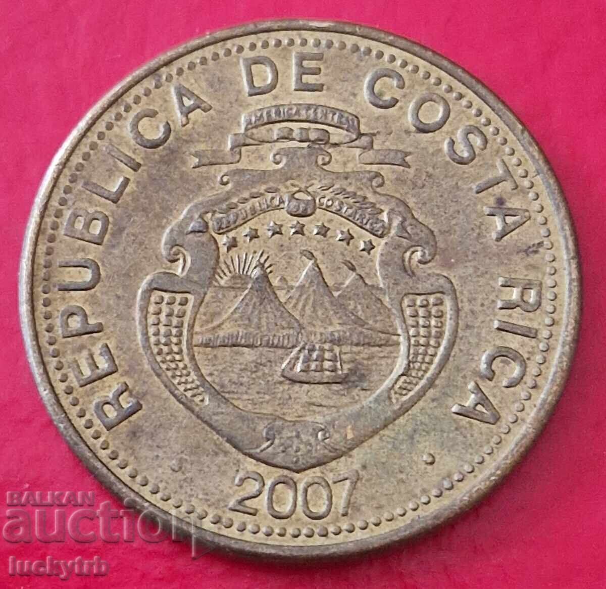 25 coloane 2007 - Costa Rica cu preț € 1.00 | 1.96 BGN