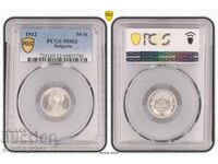 50 Centi 1912 MS 62 PCGS