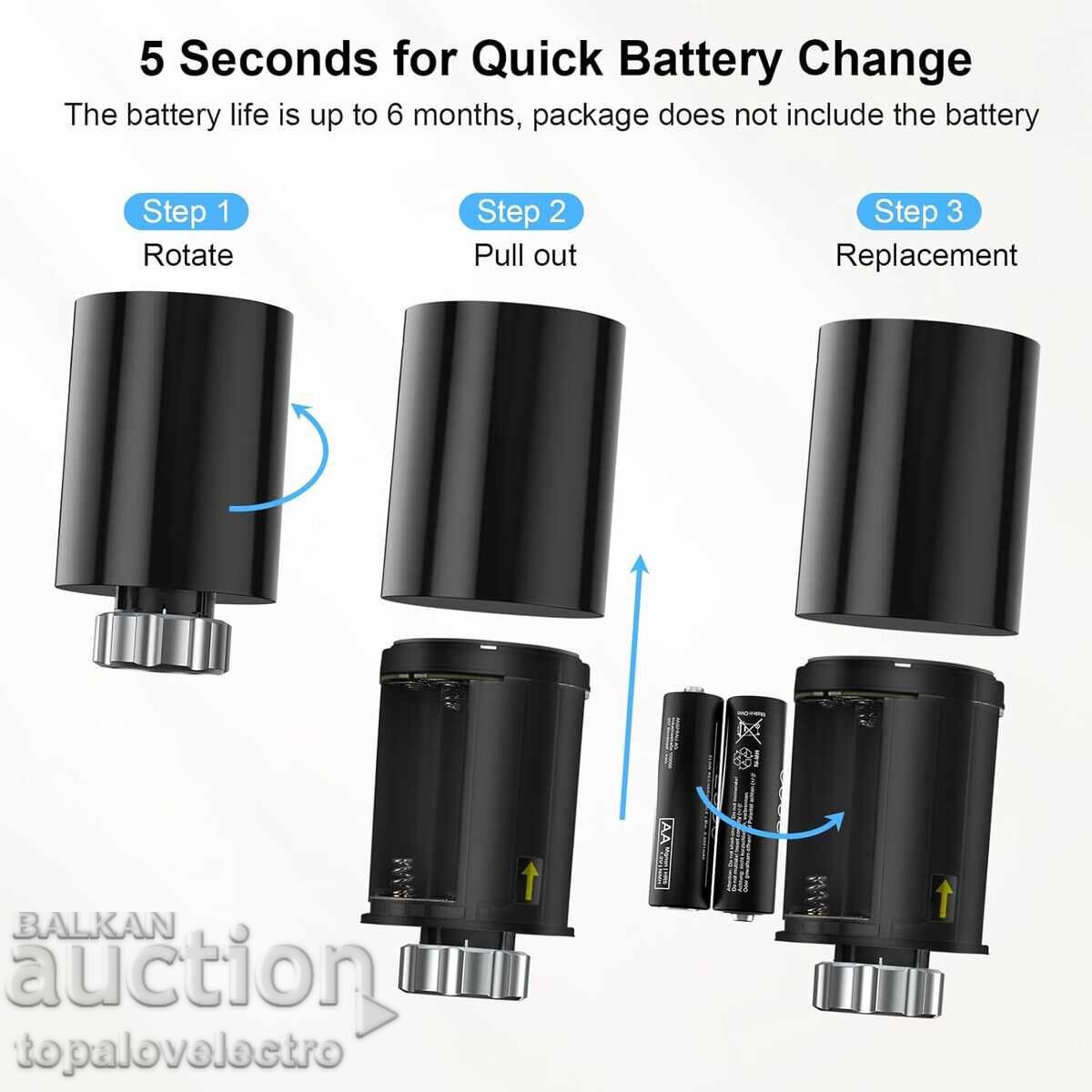 NEW! Zigbee Radiator Thermostat, Alexa, Google Assistant with price 29.00 BGN | € 14.83