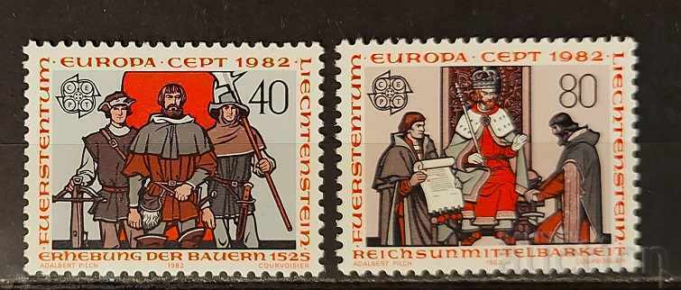 Liechtenstein 1982 Europe CEPT MNH