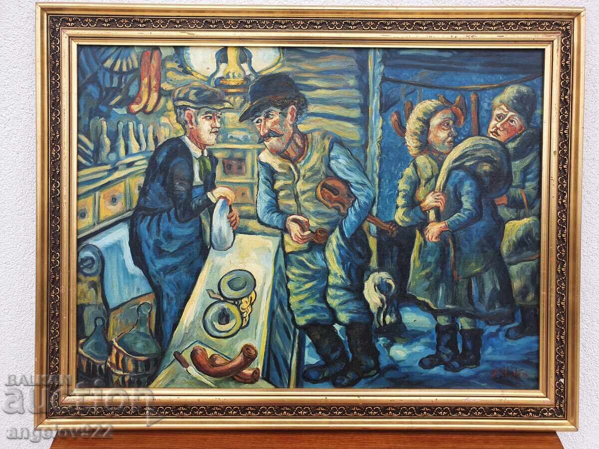 Auction  Large Original oil painting on canvas!!!