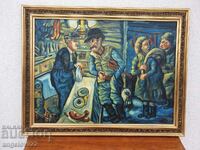 Large Original oil painting on canvas!!!